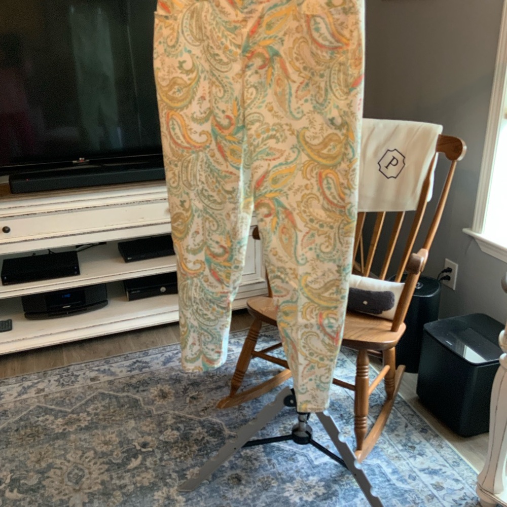 Chico's Multicolor Paisley Pants